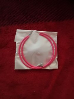 Pink earring
