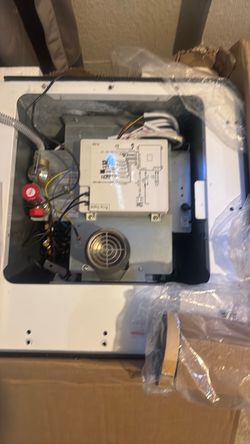 I got this portable shower for a RV 150 Obi offer brand new