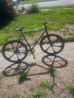I'm fixing bicycles