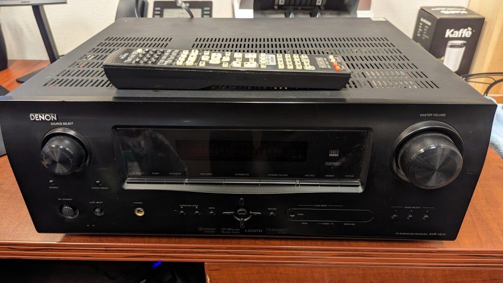 Denon AVR 1610 WITH REMOTE