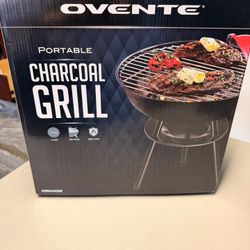 Portable Charcoal Grill New