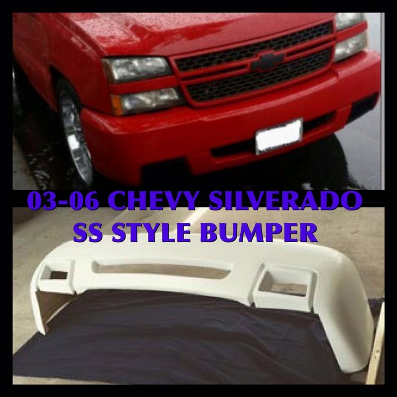2003-2006 Chevy Silverado SS Style Front Bumper