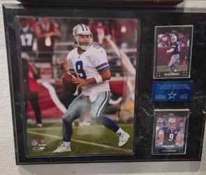 Tony Romo plaque