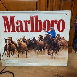 Marlboro Original Sign Tin