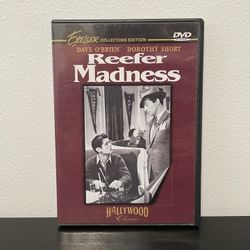 Reefer Madness DVD Movie Excelsior Collectors Edition Retro Marijuana 1936