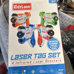 4 Laser Tag Blasters