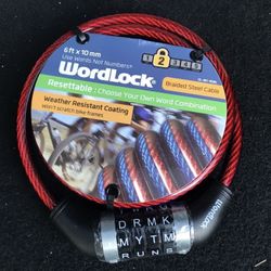 Bike Lock Word Lock