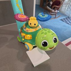 VTECH 2 N 1 TODDLE AND TALK TURTLE SEE DESCRIPTION 