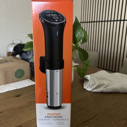 Anova Precision 3.0 17 qt Black/Silver Stainless Steel Programmable Sous Vide