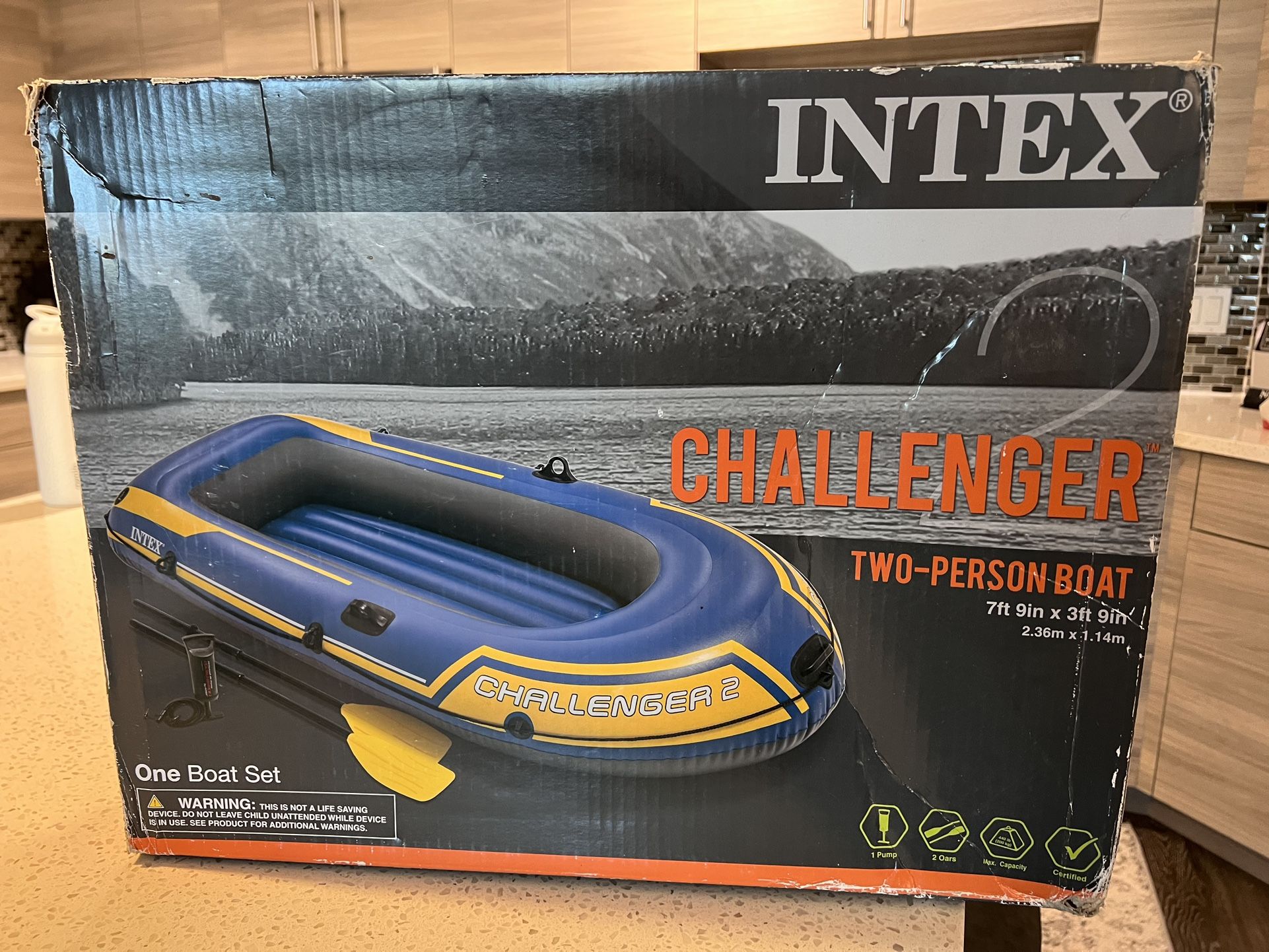 Challengerâ„¢ 2 Inflatable Boat Set - 2 Person
