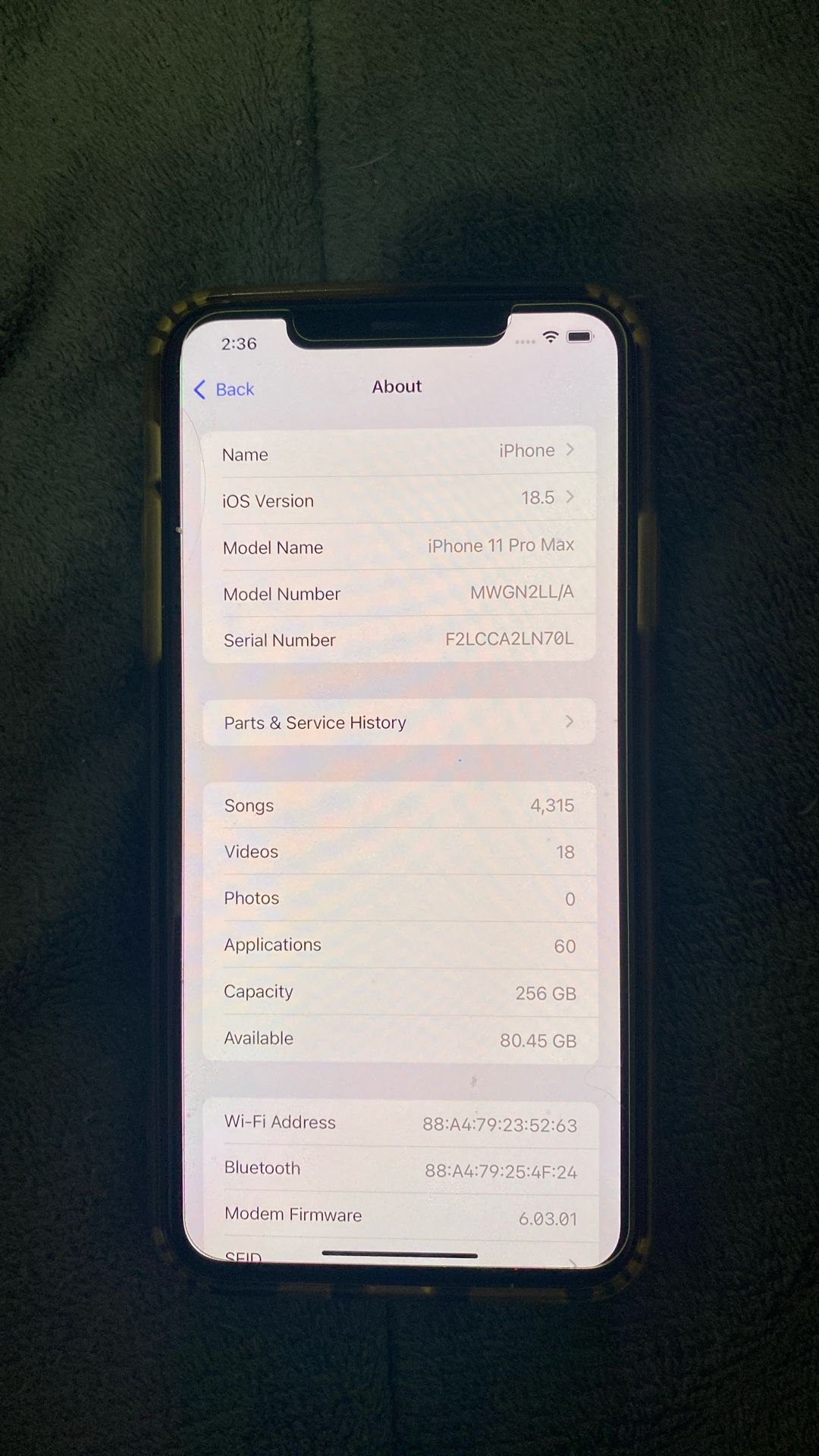iPhone 11 Pro Max