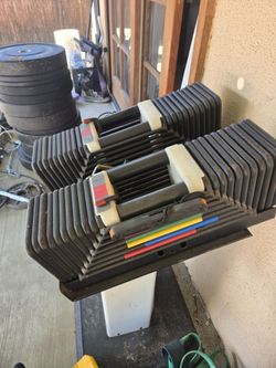 Powerblocks rexlan 15lb to 135lb