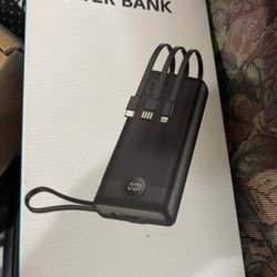 Portable Charger 20000mAh,4 Outputs Power Bank, Dual Input 5V/3A External Battery Pack,USB-C in&Out High-Speed Charging Backup Charger Compatible with