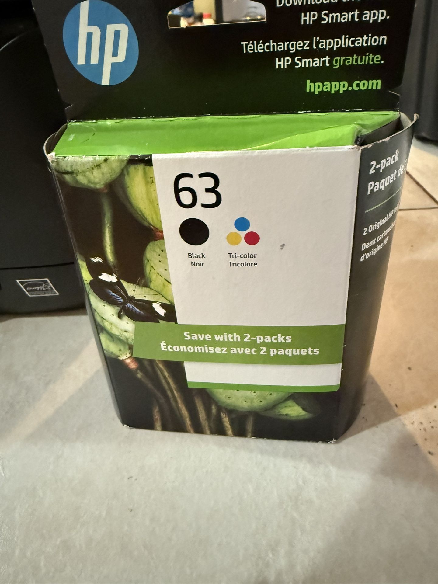 HP 3830 All In One Printer With 63 Combo Ink Pack