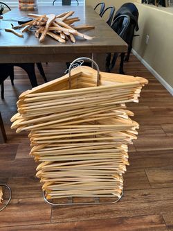 Wooden hangers