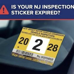 NJ Inspection Stickers 