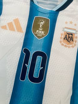 Youth or adult Argentina World Cup 2026 home jersey with Messi