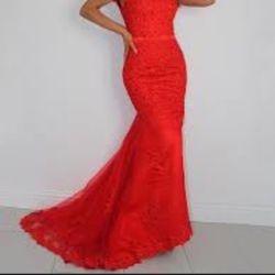 Trumpet/Mermaid Tulle Applique Off-the-Shoulder Sleeveless Sweep/Brush Train Dress