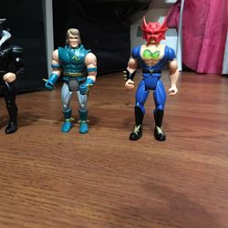 Double Dragon Shadow Master,Billy Lee And Jimmy Lee Vintage 1993 Tyco.