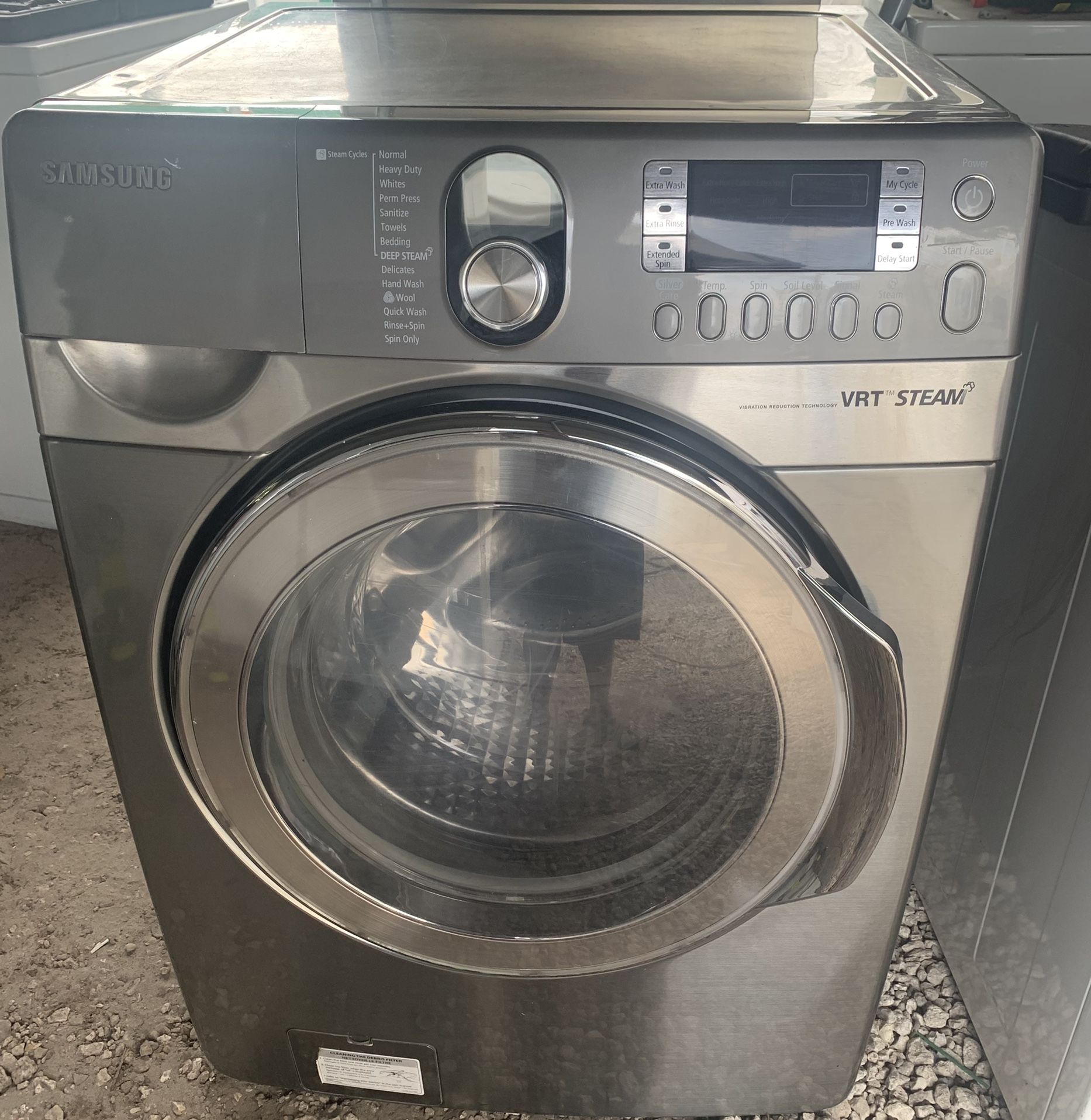 Samsung Washer Color: Grey Front Load Working Perfectly Fine I