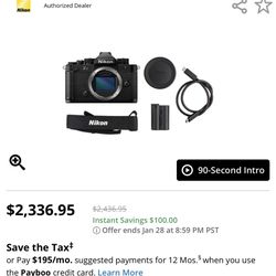 Nikon ZF With 40mm Lens