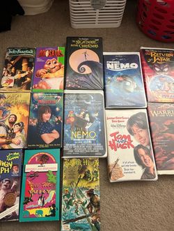Vintage VHS Collection – Disney, Kids & Family Classics