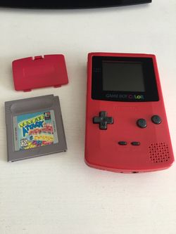 Red Gameboy Color 🙀