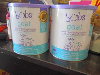 Bubs Goat Infant Formula with Iron, 2 Cans