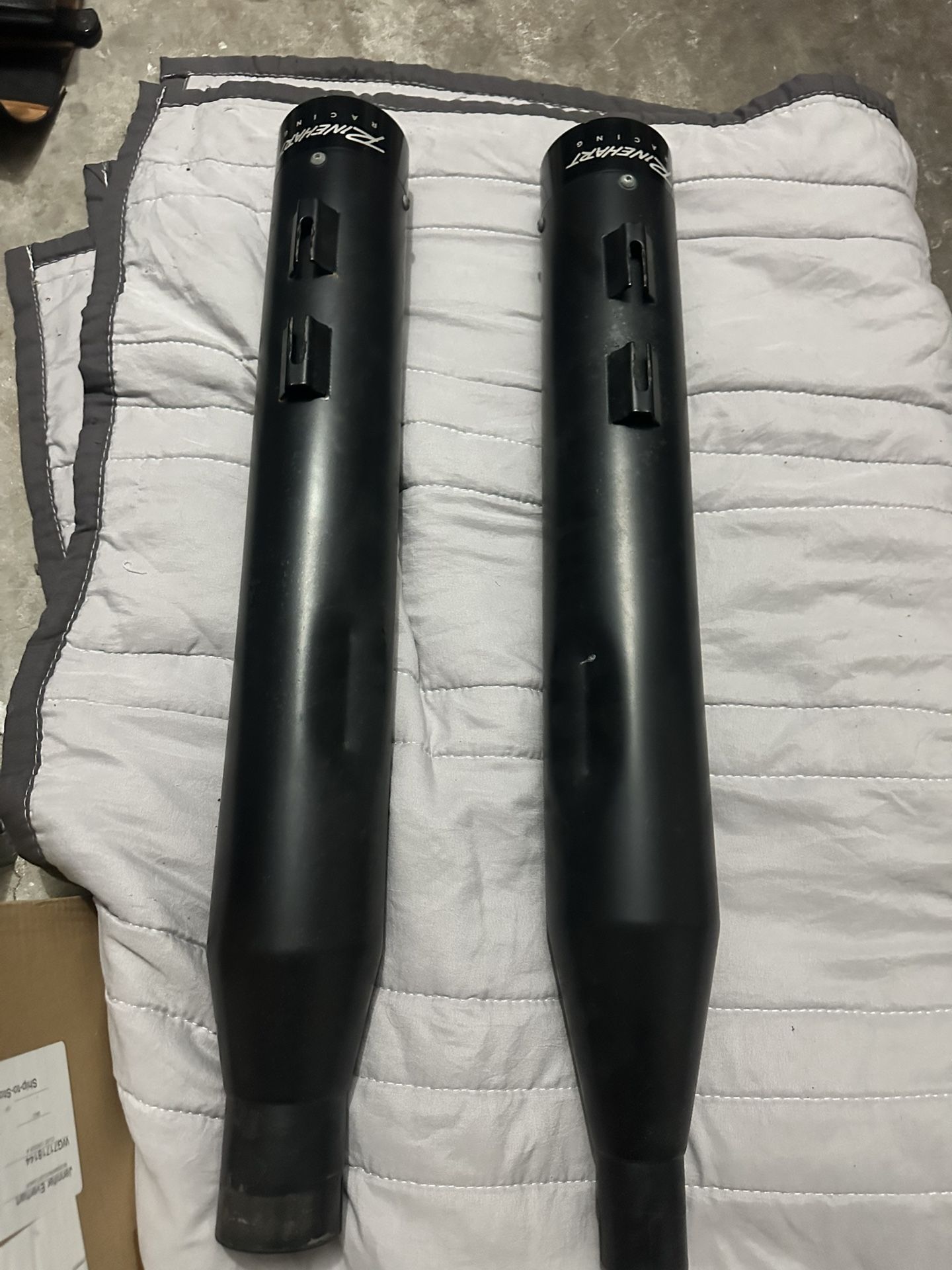 Rinehart 4” Black Slip Ons