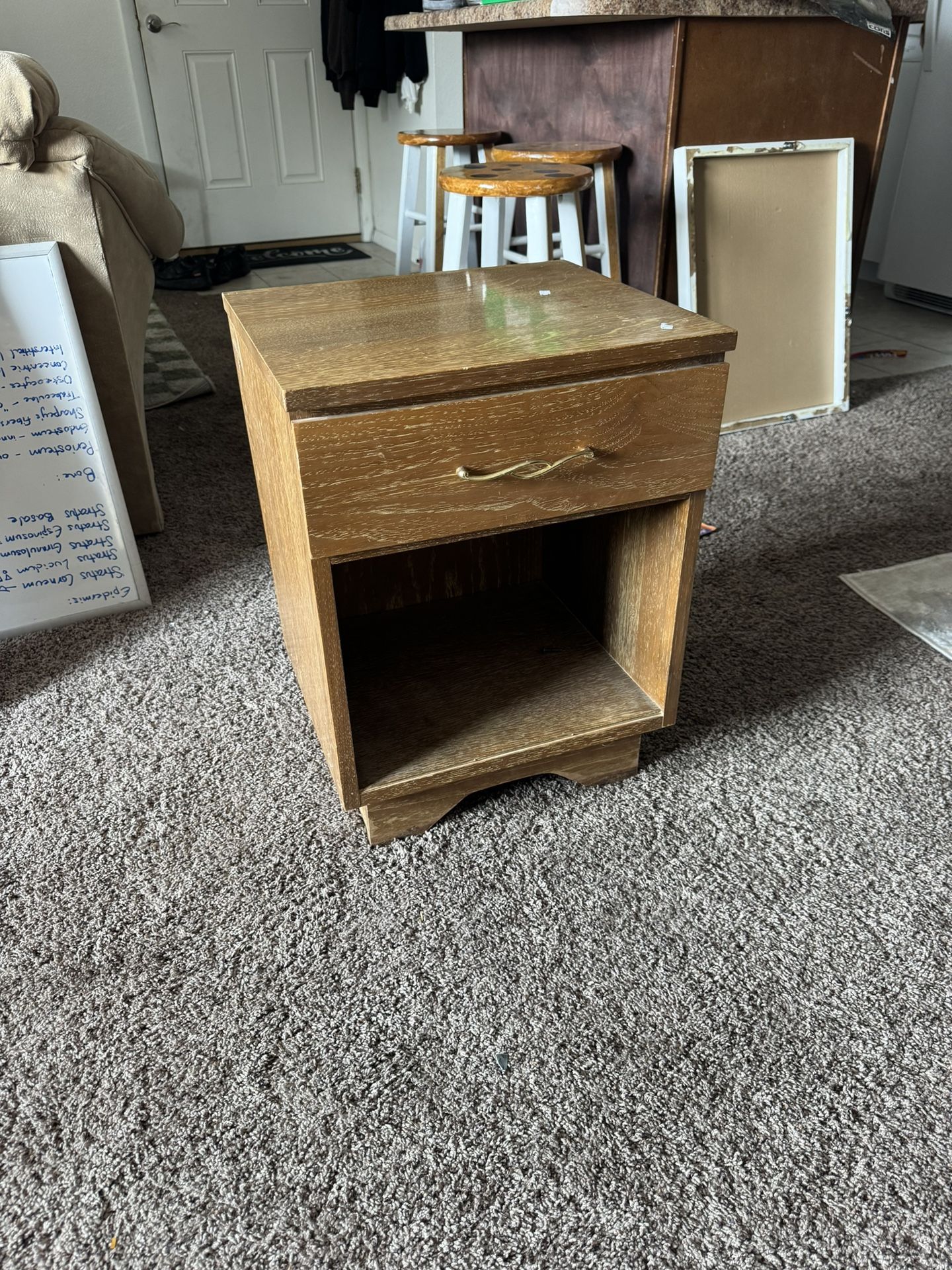 bookshelf night stand thing