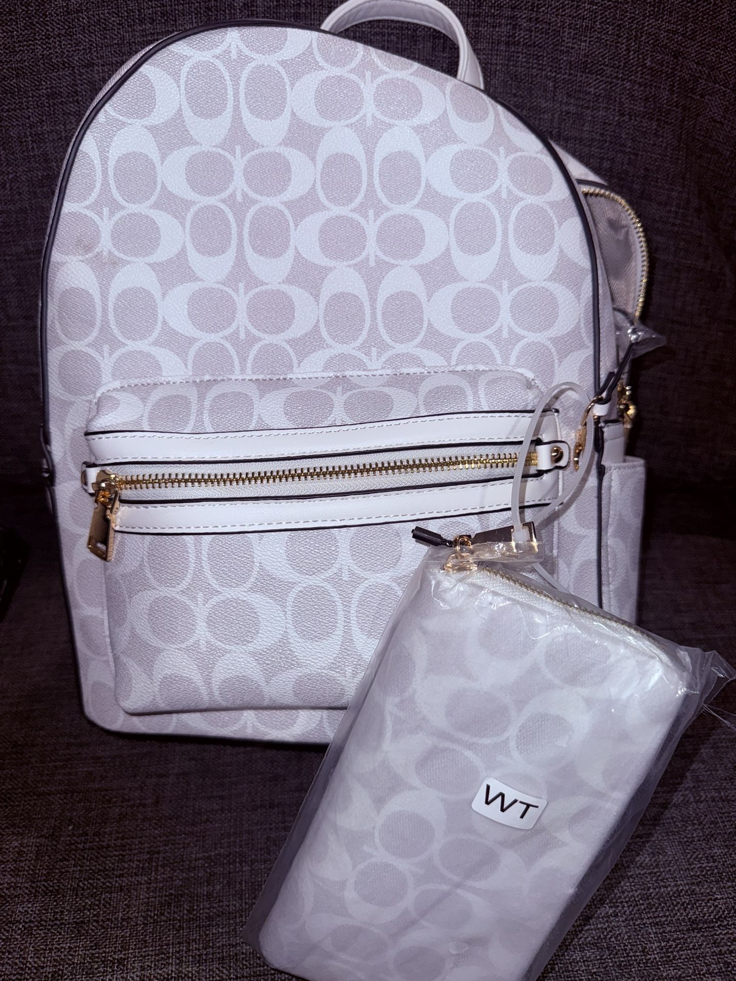 Backpack With Wallet