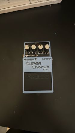 boss ch-1 super chorus pedal