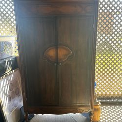 Antique Walnut Wardrobe