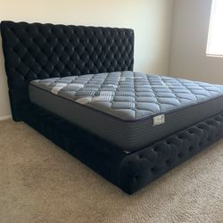 $699 Brand New King Bed Frame With Mattress (Read Description Below)