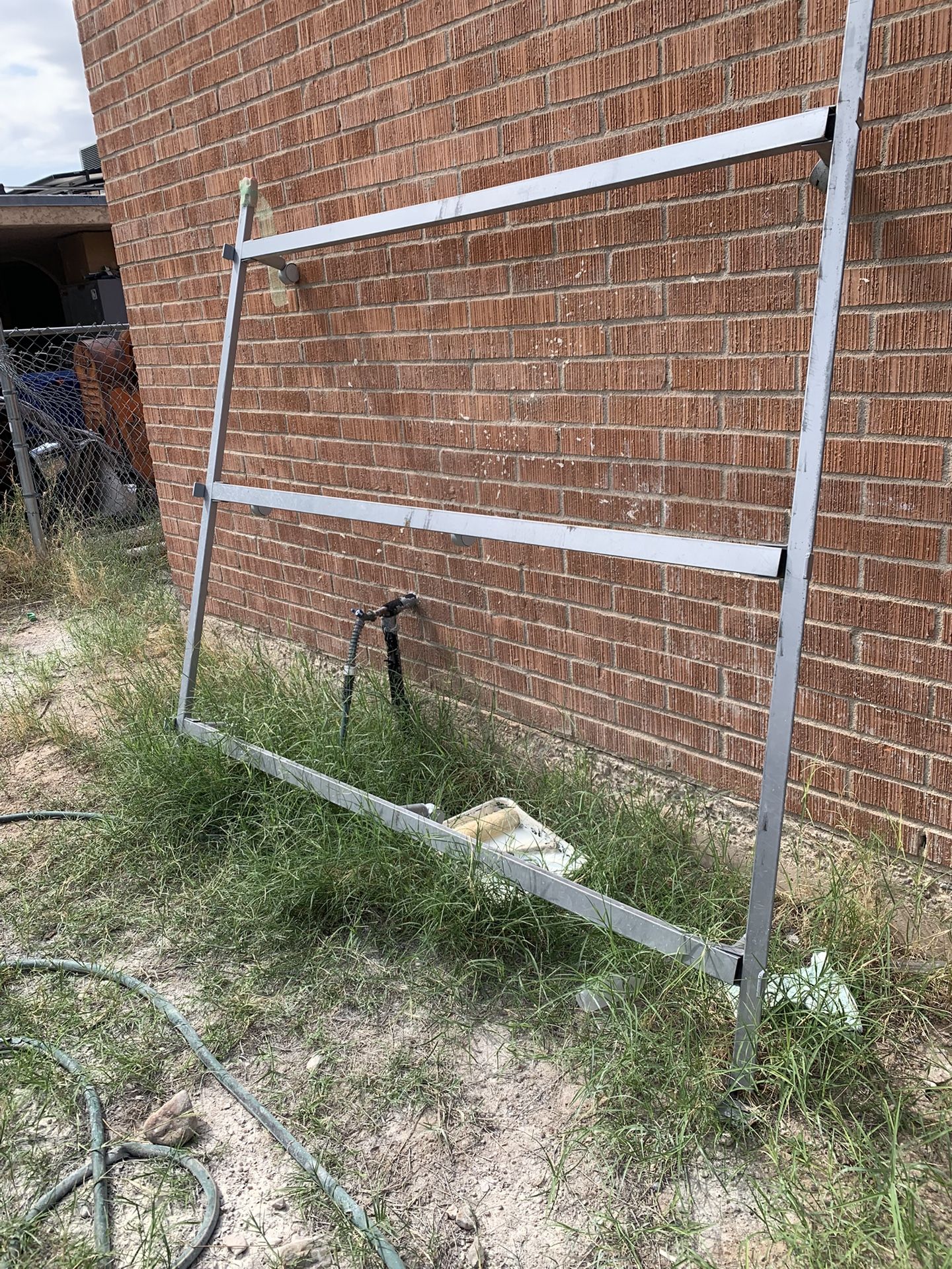 King Size Bed Frame. Very Sturdy. Like New