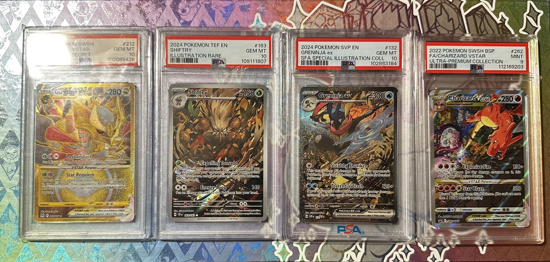 Pokémon PSA Slabs