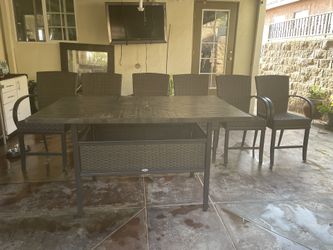 Outdoor 6 Seat Dining Set