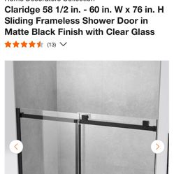 Claridge Frameless Shower Door