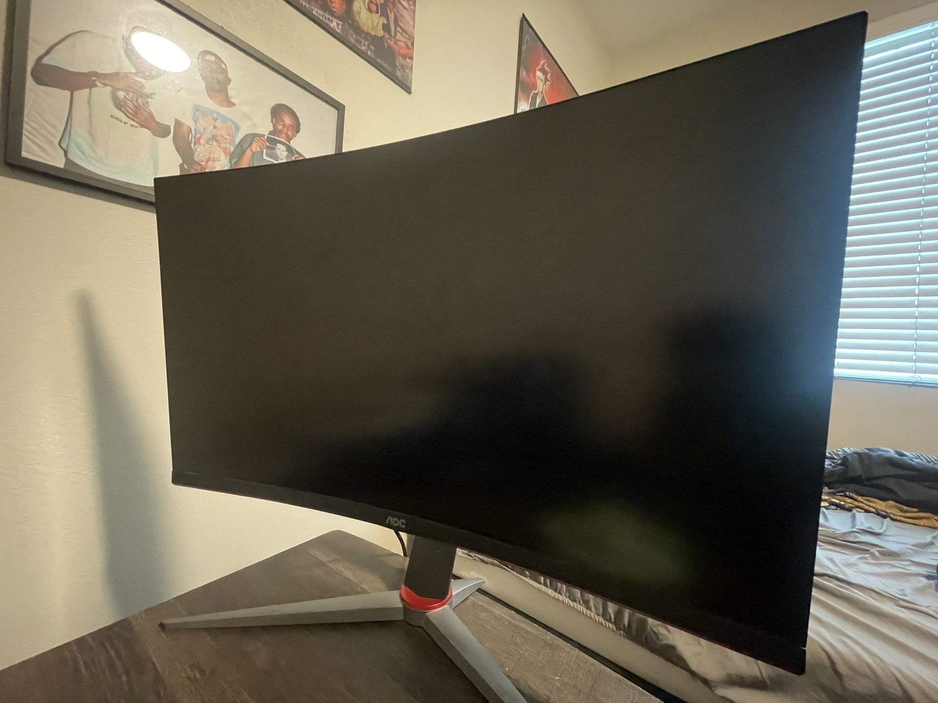 AOC LCD 2k Curved Gaming Monitor 