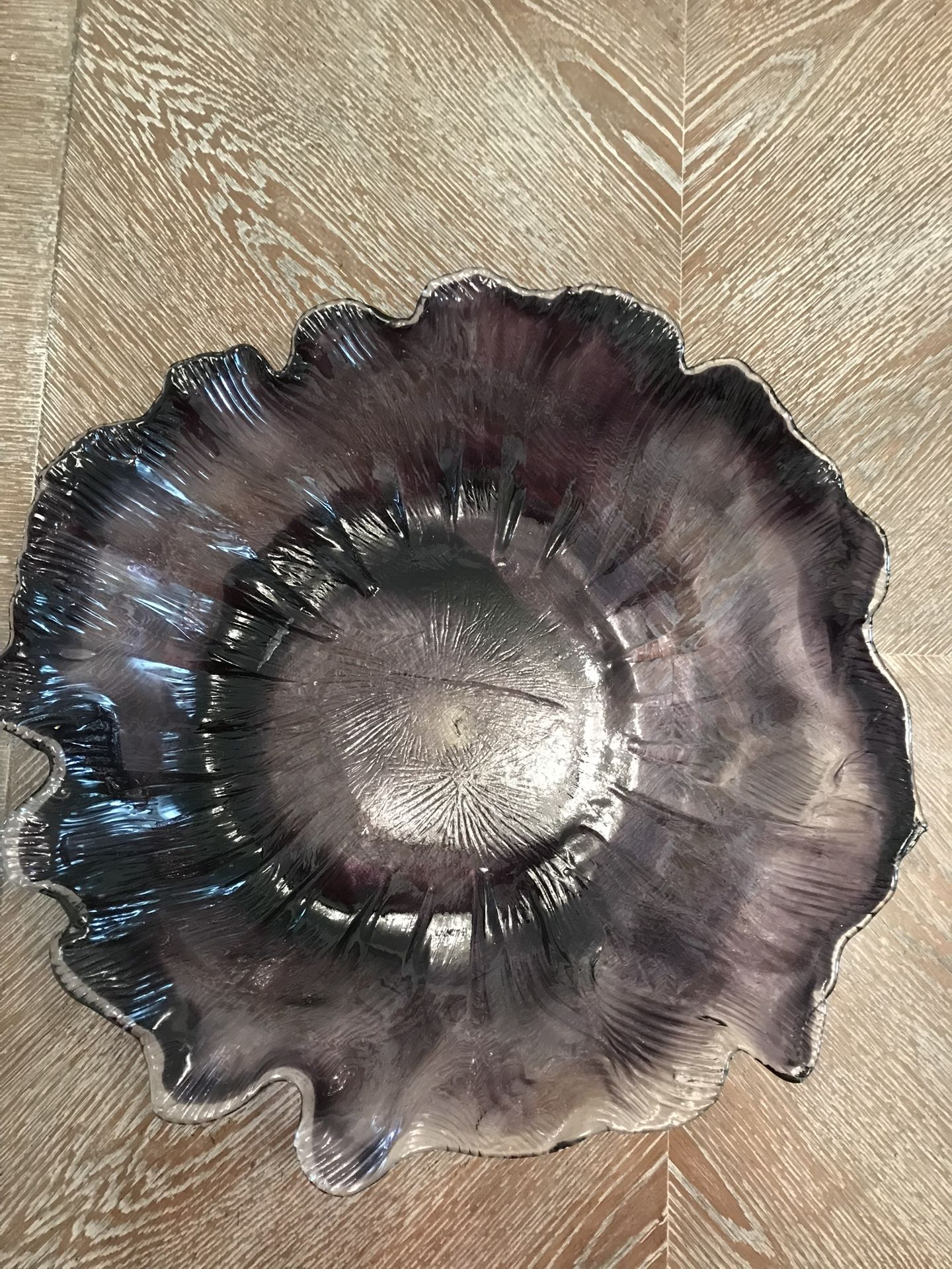Glass 18 Inch Bowl