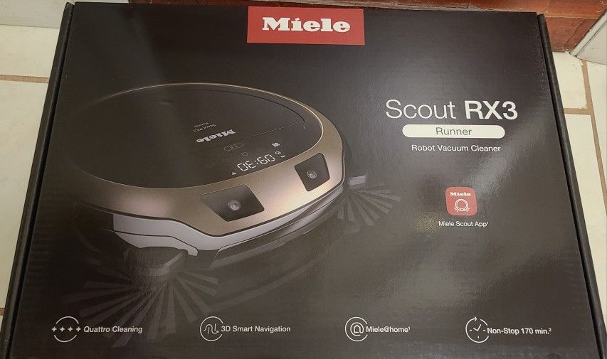 Miele Scout RX3 Runner - BNIB- Retails $1000