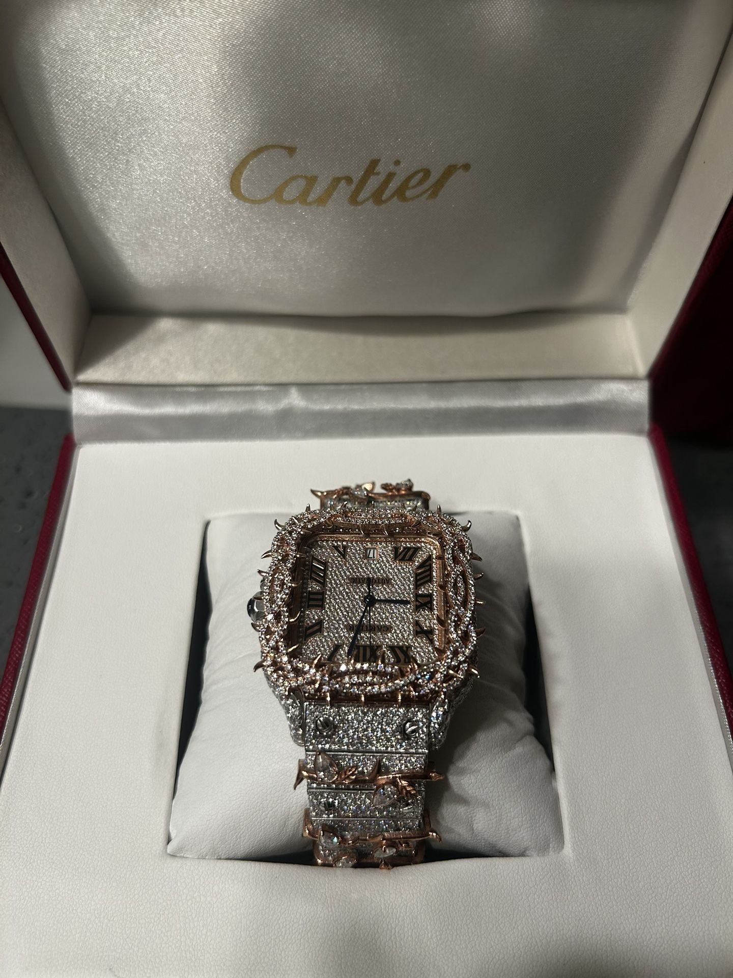 2 Tone Rose Gold Cariter Watch