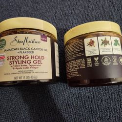 New Shea Moisture Jamaican Black Castor Oil Flaxseed