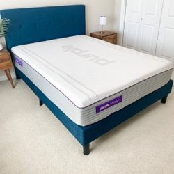 Purple Hybrid Queen Mattress