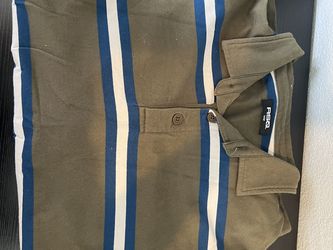 RSQ long sleeve shirt stripped green
