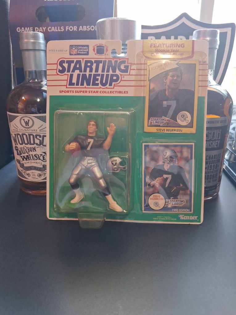 1990 Kenner Starting Lineup Steve Beuerlein