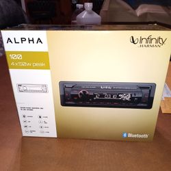Infinity Alpha Bluetooth Car Stereo Brand New In The Box