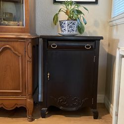 Antique Wooden Music Sheet Holder / Cabinet