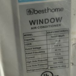 Title: 10,000 BTU Best Home Window AC 