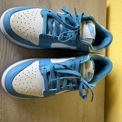 UNC Nike Dunks Low - Men’s Size 8 